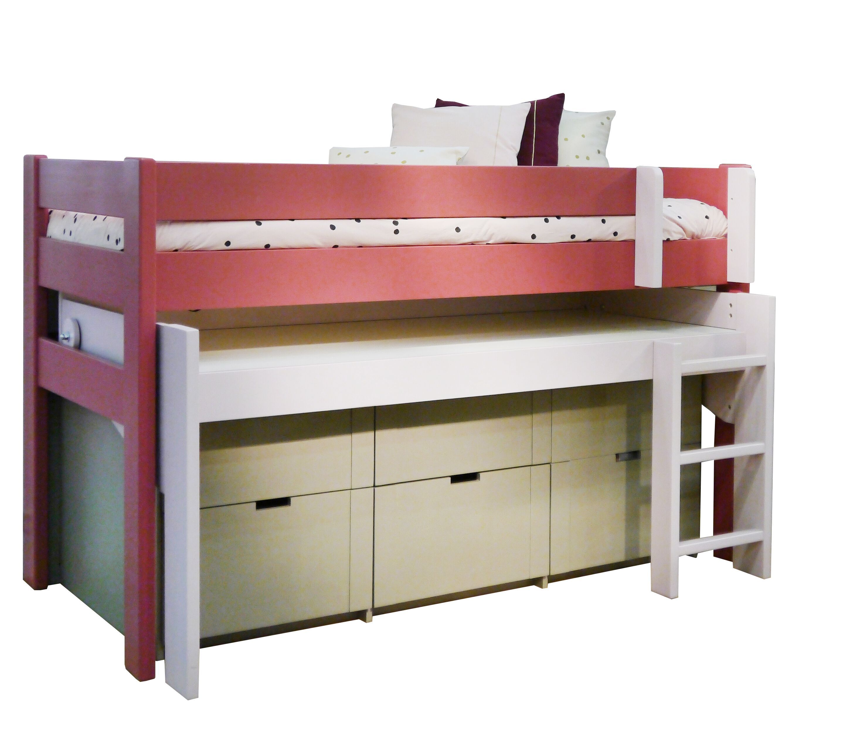 Деревянная кровать-чердак Mathy by Bols DOMINIQUE ARCH-00030157 - Вид №6