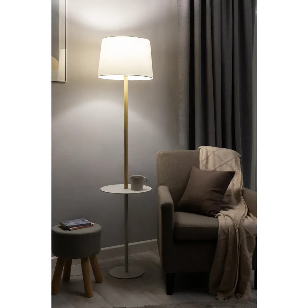 Торшер Arte Lamp Connor, цвет белый STLM-2035074 - Вид №3