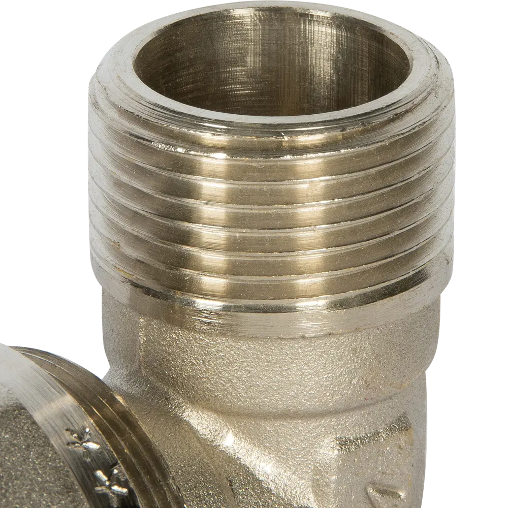 Угол комбинированный 90° Valtec 1"x32 мм НР никелированная латунь VTM.353 STLM-2173325 - Вид №2