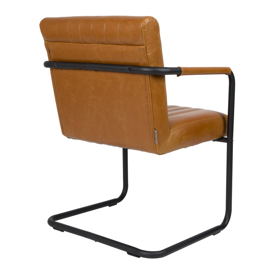 Кресло Stitched светло-коричневое Dutchbone 1200117 - Вид №3