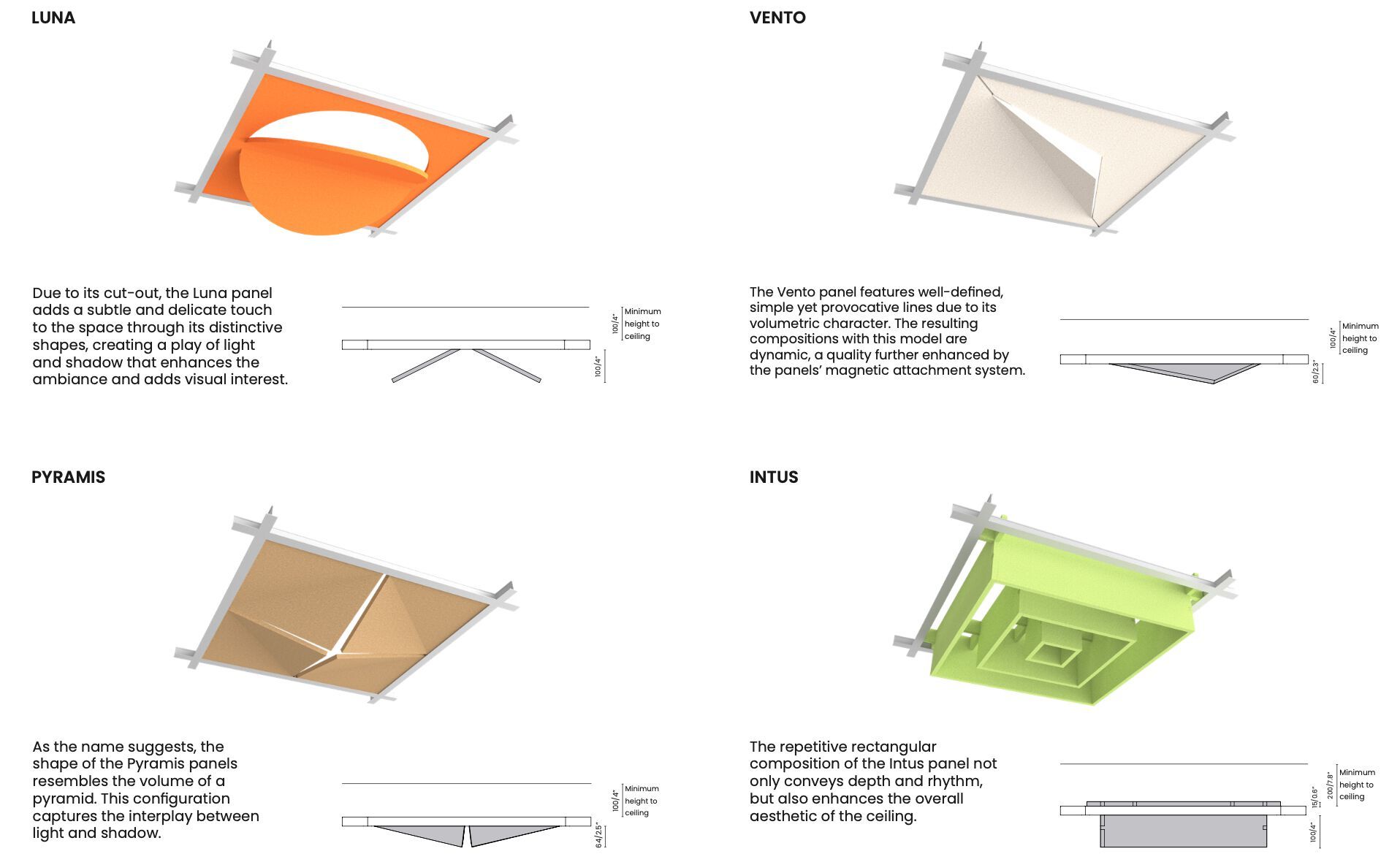 Потолочная офисная акустическая панель Askia VOLUMETRIC ARCH-00073382 - Вид №3