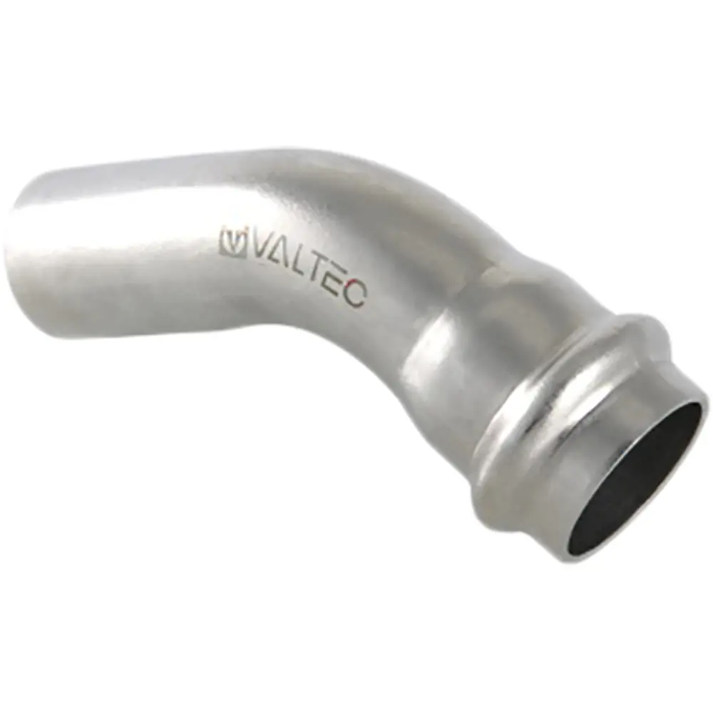 Угол 45° Valtec 28 мм ВПр-НПр нержавеющая сталь STLM-2182275 - Вид №1