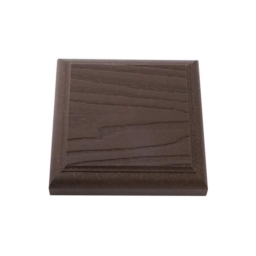 T-DECKS Крышка для столба 100x100 мм из натурального дерева 88779129 STLM-1013887