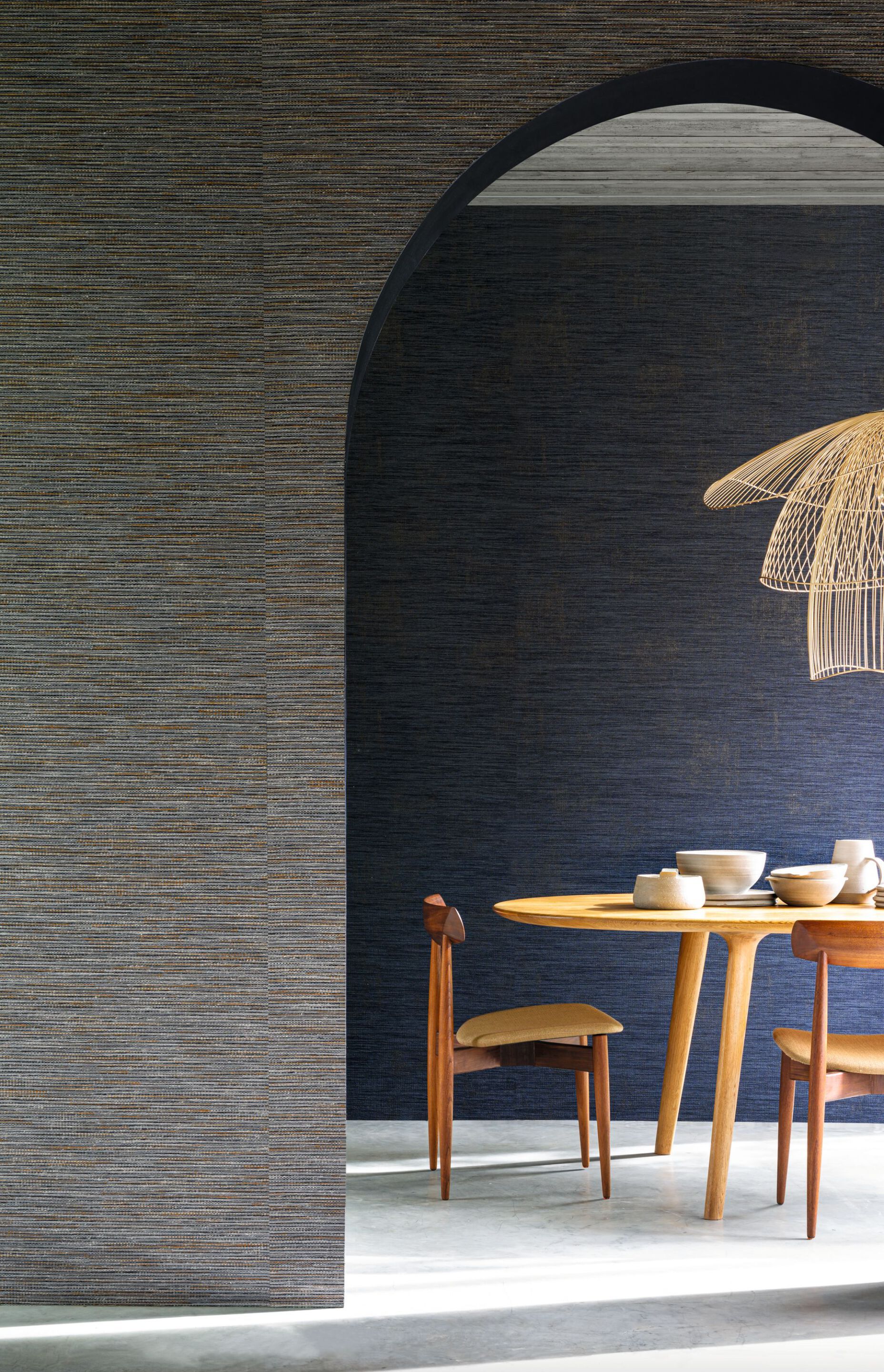 Однотонная настенная ткань Casamance Féroé ARCH-00142314 - Вид №4