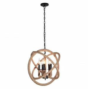 Подвесная люстра Loft IT Loft1194-5 LOFT IT LOFT1194, ШАР 075101 Коричневый