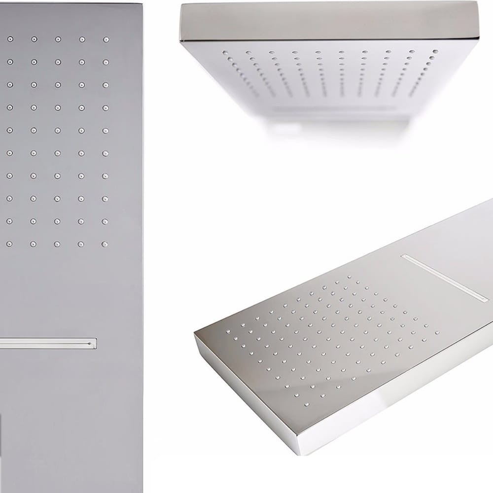 Набор для душа из латуни с отдельными розетками Fontana Showers FS9586 ARCH-00141650 - Вид №6