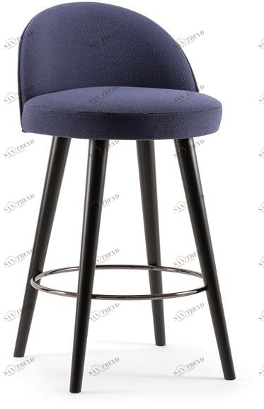 Tirolo Табурет из ткани со спинкой и подставкой для ног Ginger 060 sg