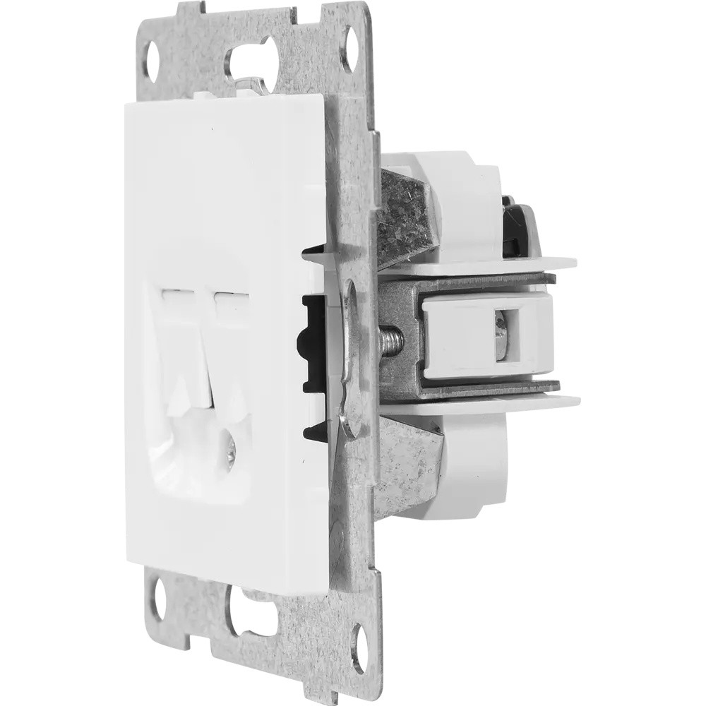 Двойная компьютерная розетка GUSI Electric Ugra RJ45 для скрытого монтажа 83864412 STLM-0045197 - Вид №4