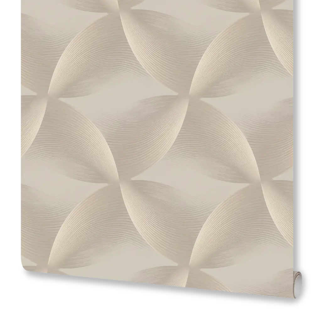 Обои флизелиновые Monte Solaro Motion бежевые с абстрактным рисунком 89423731 STLM-1578538