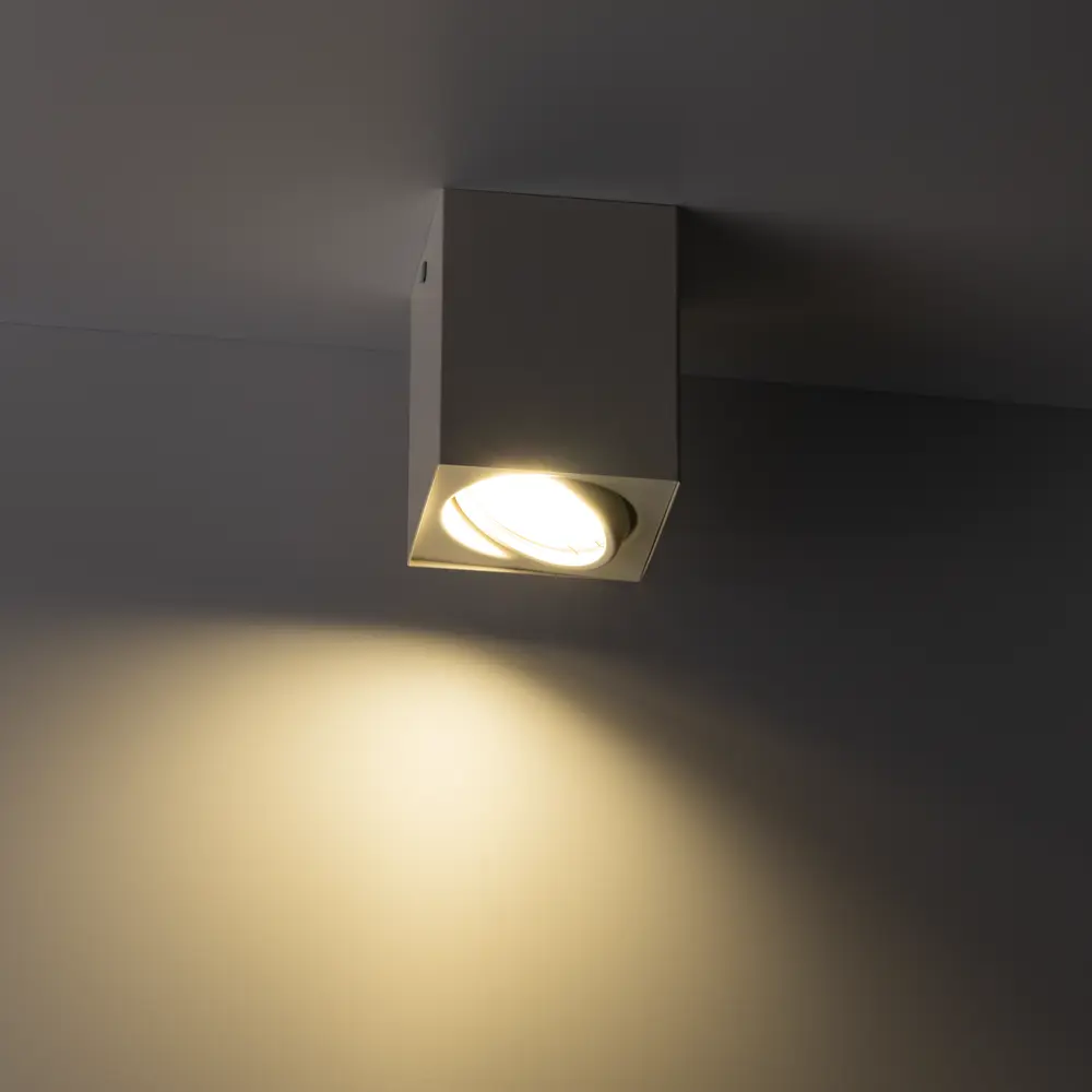 Светильник точечный накладной Ritter Arton 51409 1 GU10 цвет белый STLM-2163793 - Вид №1