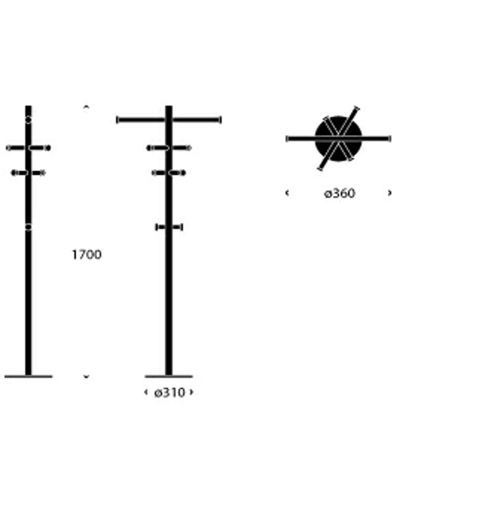 FROST Прихожая 1 » полированная Нержавеющая сталь Полированный O1176  - Вид №3