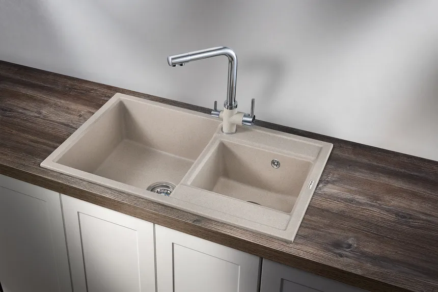 8201, ПИРИТ, кухонная мойка, кварц GRANULA 8201-ST271