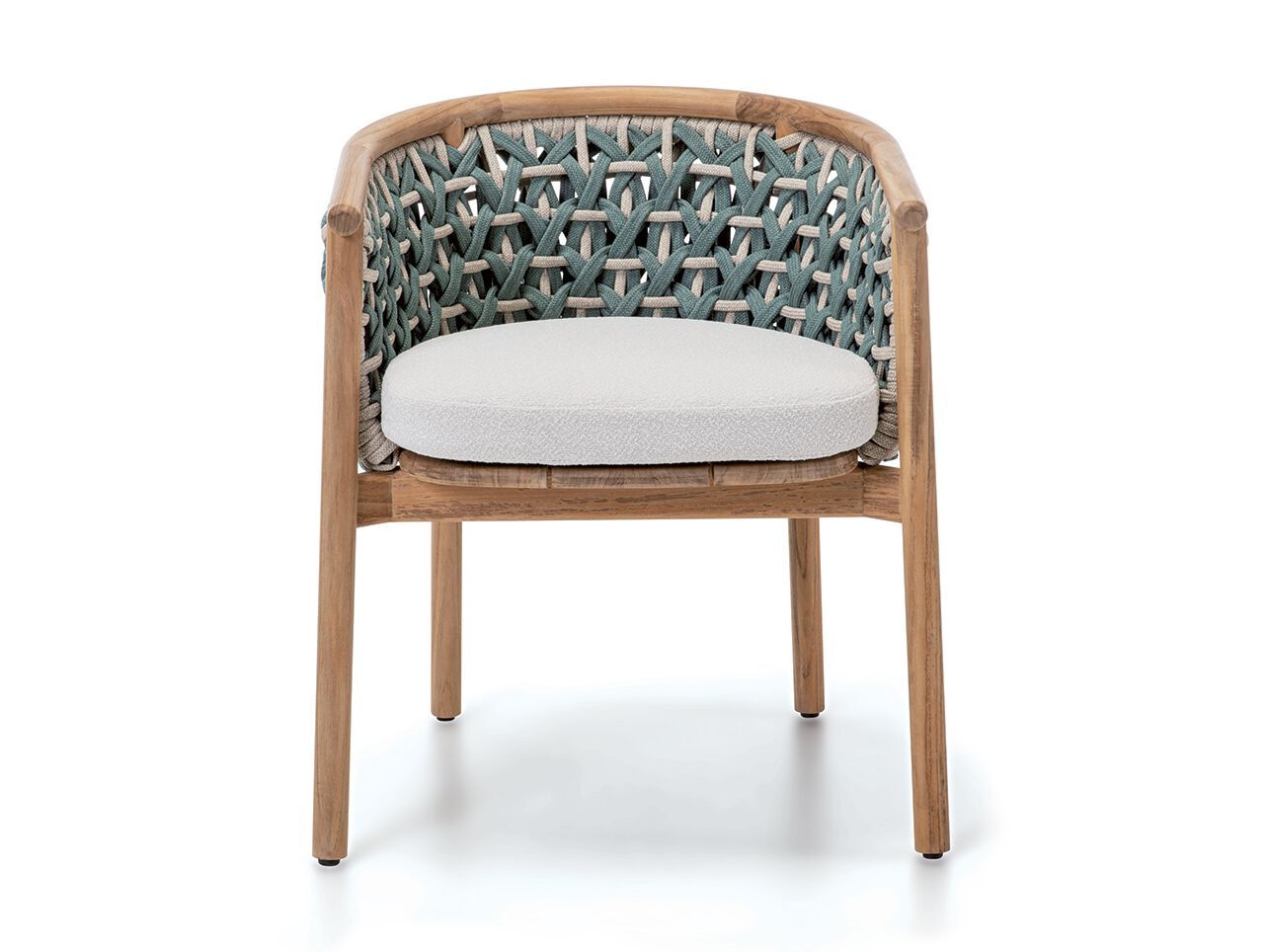 Стул для сада из тикового дерева с подлокотниками Ethimo патио ARCH-00083384 - Вид №2