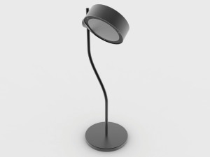 Алюминиевая светодиодная настольная лампа с диммером