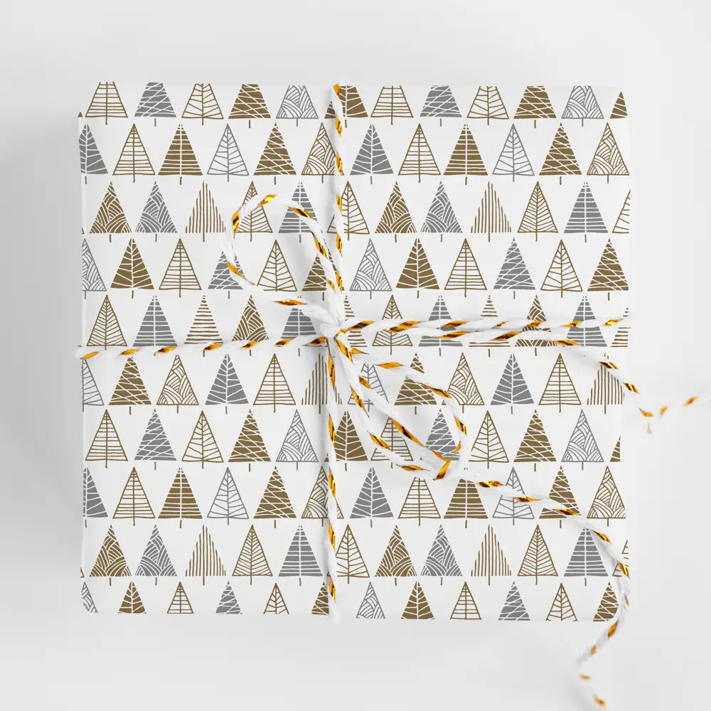 Упаковочная бумага Симфония "Треугольники" 100x70 см STLM-2090927 - Вид №2