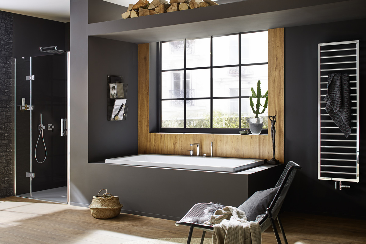 Ванна KALDEWEI Сталь эмалированная 732 282 холодный серый 90 732282 - Вид №6