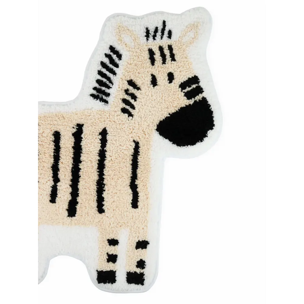 Ковер саванна микрофибра 50x80 см черно-белый Santreyd STLM-2019197 - Вид №5