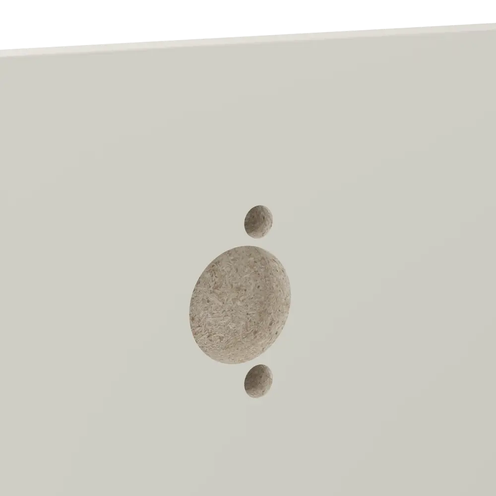 Фасад кухонного шкафа Аша 45x102 см KONSENSA ЛДСП цвет бежевый Аша бежевая STLM-2162109 - Вид №2