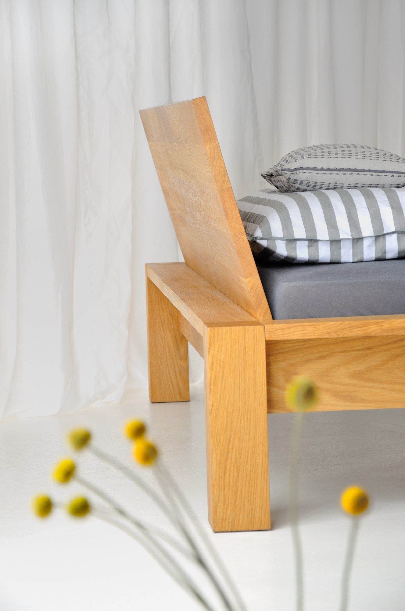 Двуспальная кровать из массива дерева Vitamin Design ARCH-00066857 - Вид №7