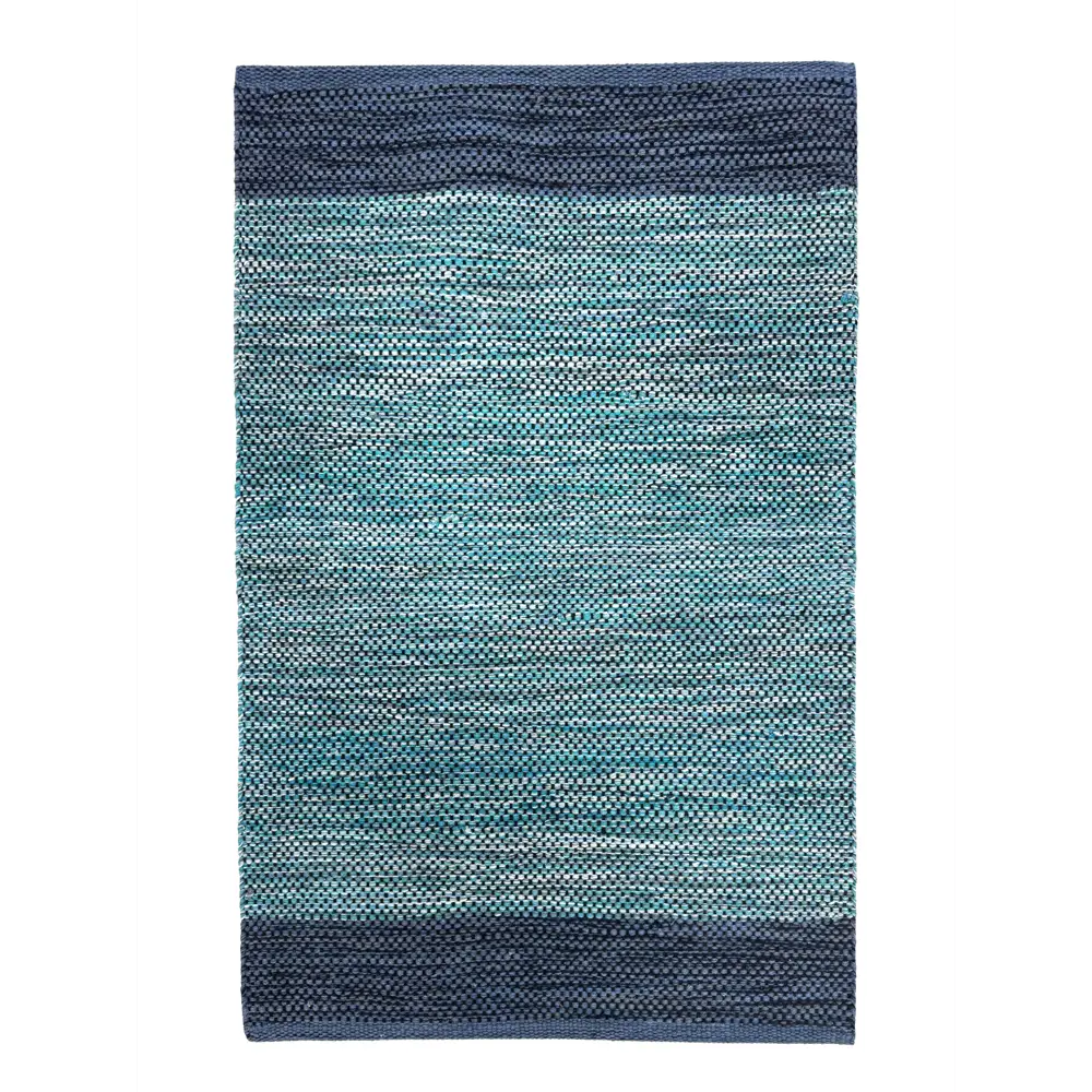 Коврик декоративный Ctim Вейв 60x90 см хлопок цвет синий STLM-2037290