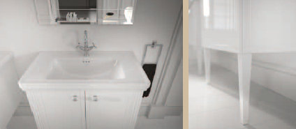 VENEZIA3 Комплект мебели cm 90+90 Berloni Bagno 42956 - Вид №4