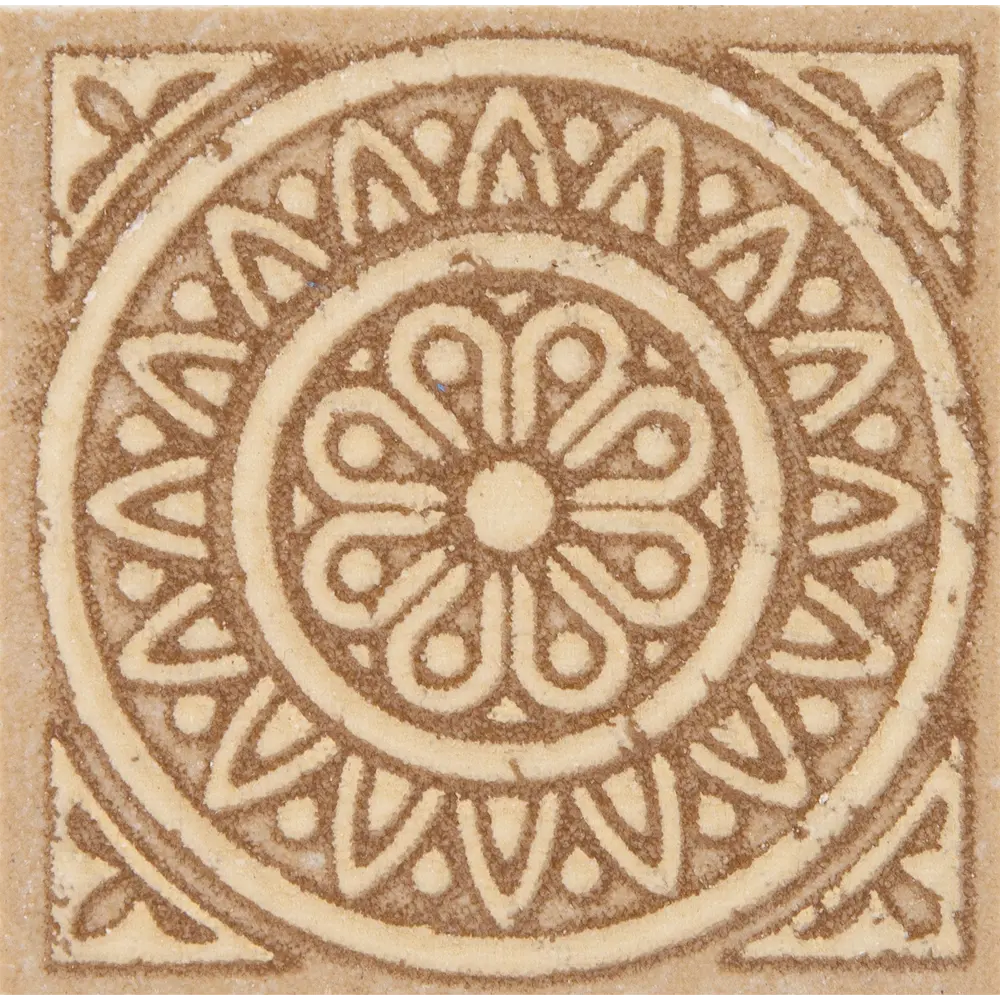 Вставка напольная Антик 6х6 см цвет бежевый Santreyd STLM-2039900