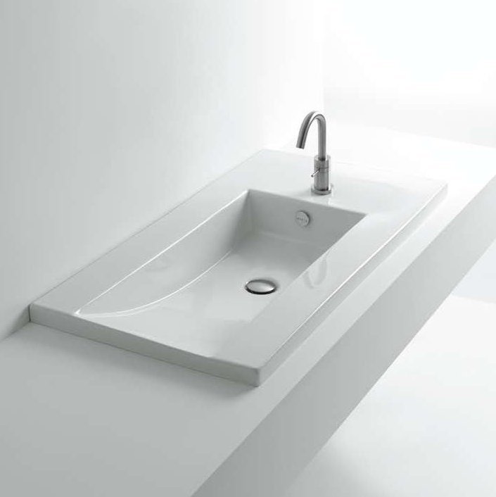 41819 Накладная раковина под столешницу  овальная Santreyd  - Вид №6