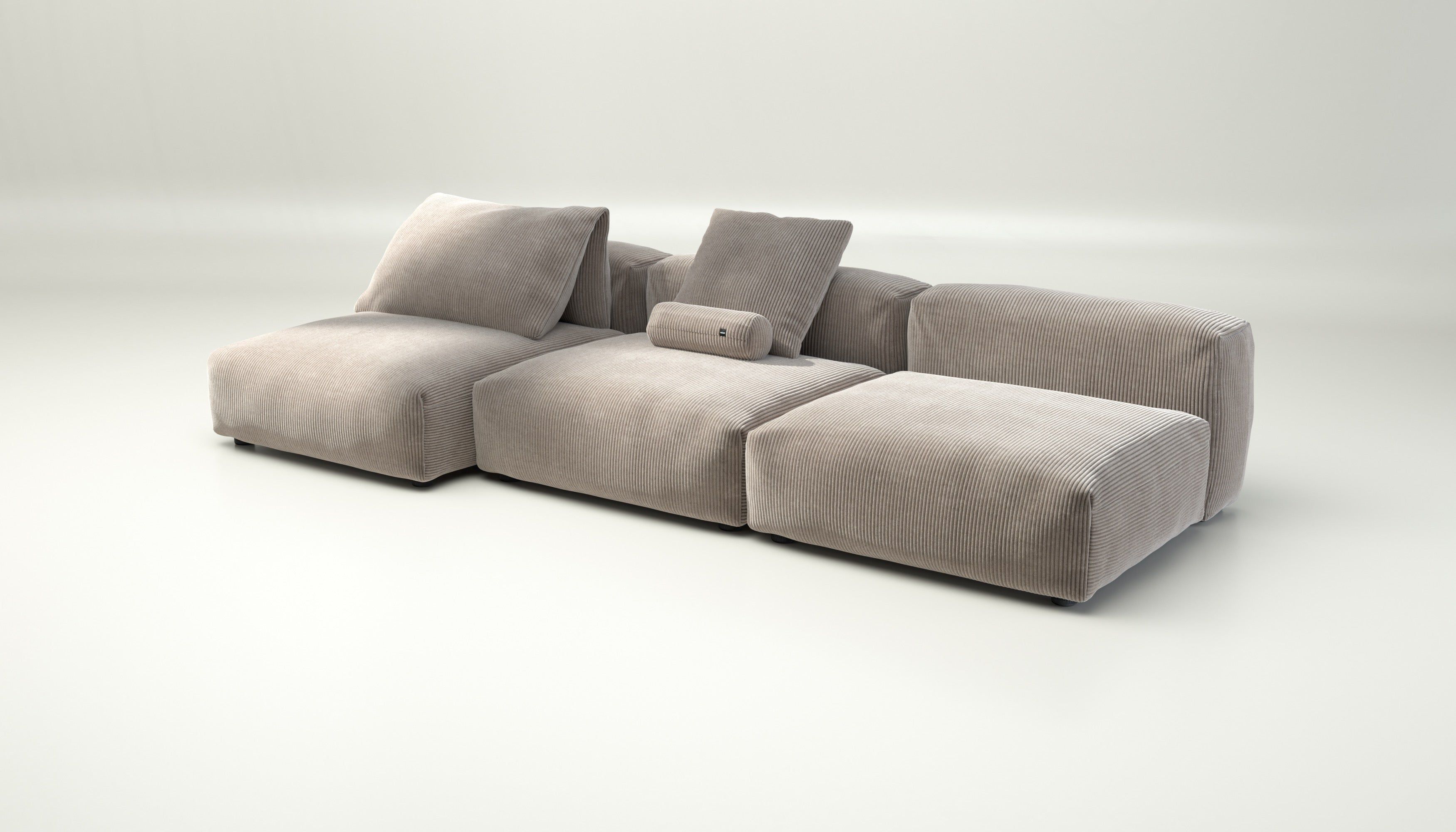 Модульный диван с полуостровом vetsak Cord Velour ARCH-00039016 - Вид №18