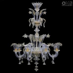 1117 ORIGINALMURANOGLASS Люстра Сирена - Классик - муранское стекло OMG  см