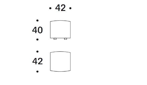 Квадратный съемный пуф из ткани Saba Italia ARCH-00148760 - Вид №2