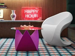 Myyour Круглый журнальный столик Poleasy® Mr. lem