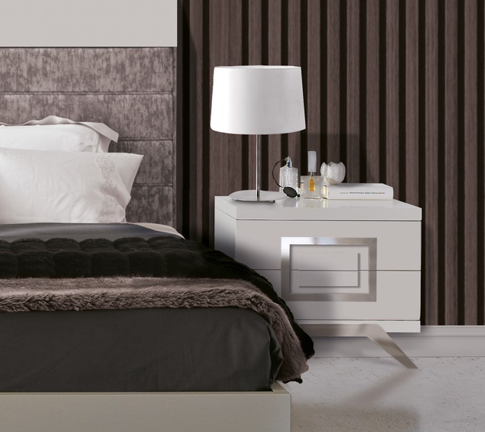 105732 Прикроватная тумбочка Open 13081 с ручками Boca 22 Llass Attitude Santreyd