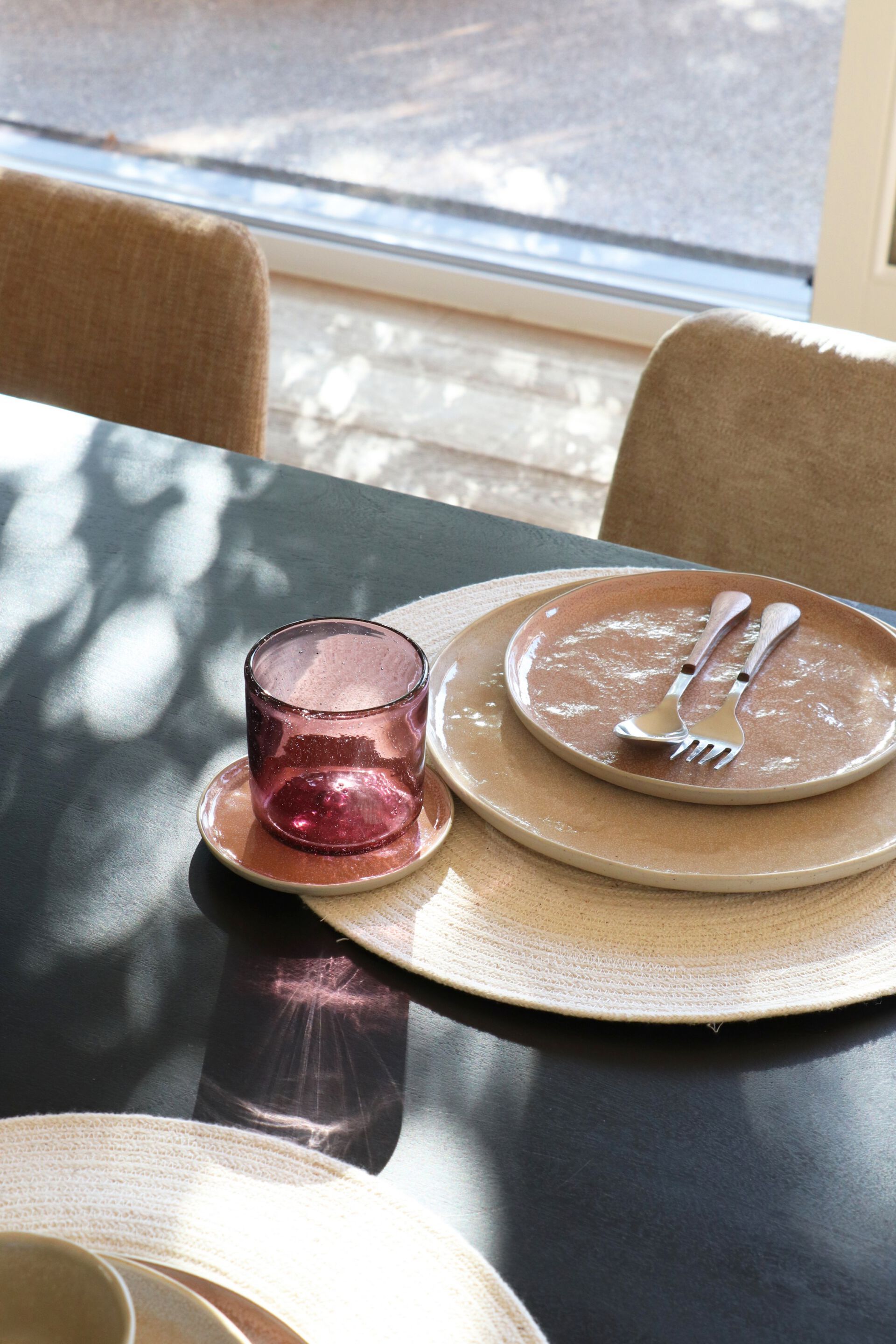 Набор столовых приборов из нержавеющей стали и акации POMAX RÉMY ARCH-00131881