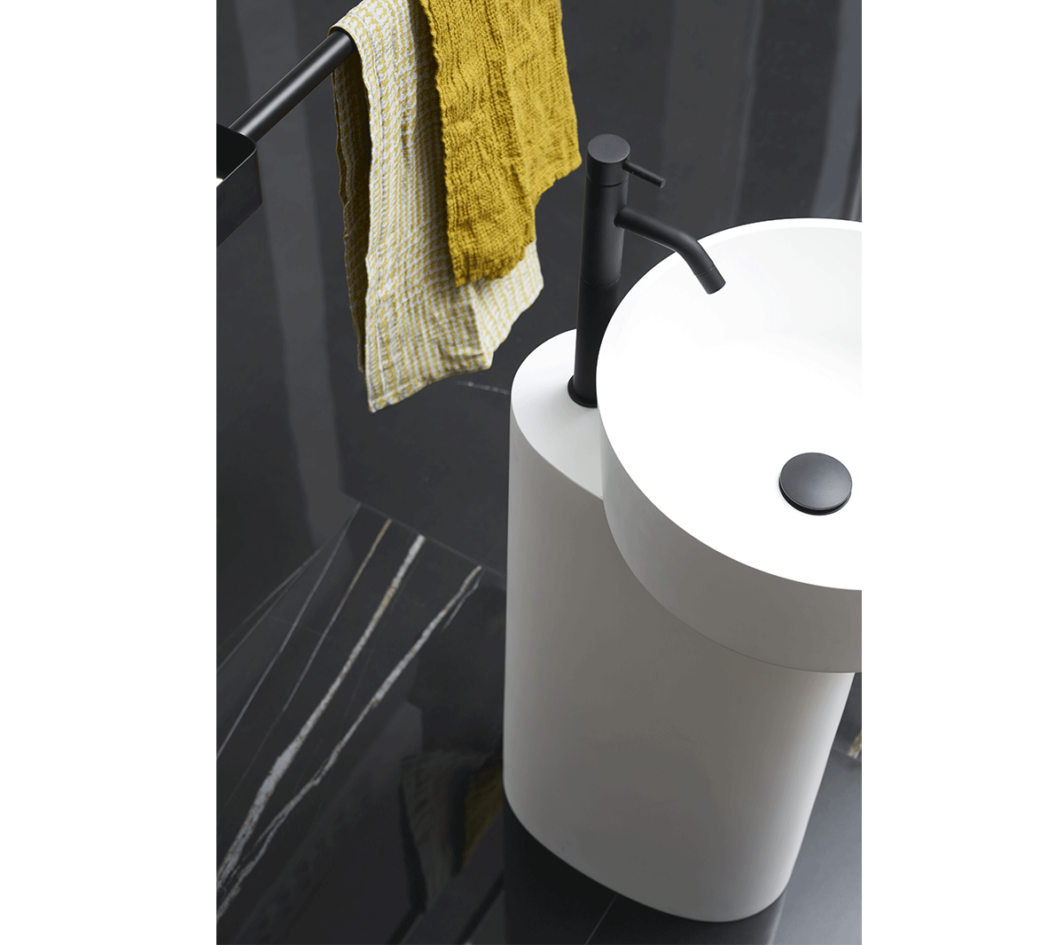 EXCONSTONDPLAT/ME Напольная раковина стоящая прямоугольная Ex.T Plateau - Вид №2