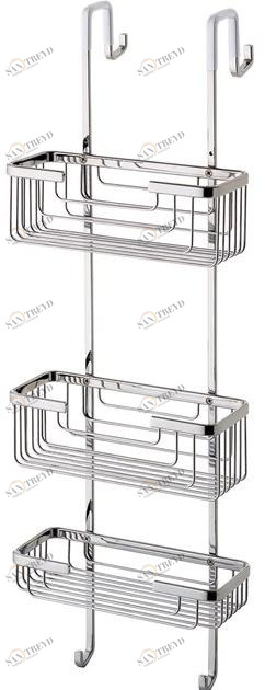 GEDY Настенная мыльница из нержавеющей стали для душа  5684 