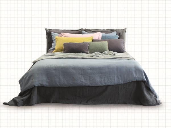 Комбинированная однотонная кровать Twils B66/046 ARCH-00030811 - Вид №2