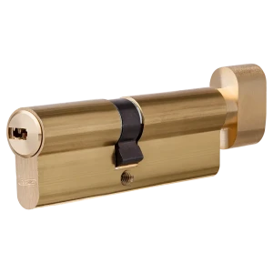 Цилиндр Abus 35х45 мм, ключ/вертушка, цвет золото 82389982 STLM-2099784