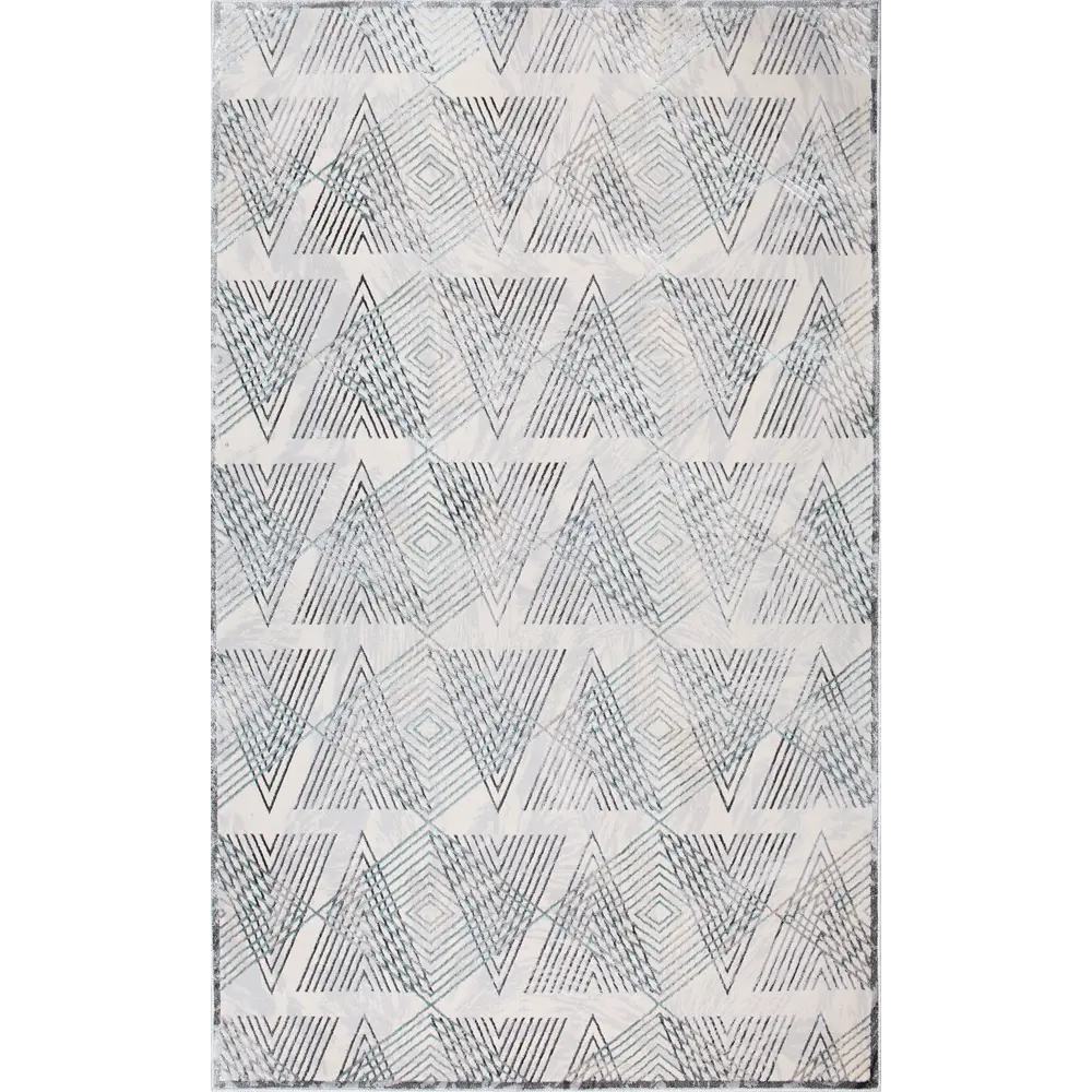 Ковер вискоза Эрин 1902G 160x235 см цвет светло-серый CTIM STLM-2134567