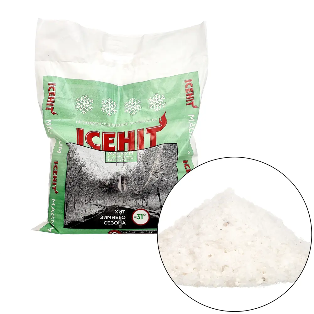 Противогололедные реагент Icehit Magnum 8 кг Santreyd STLM-2147085