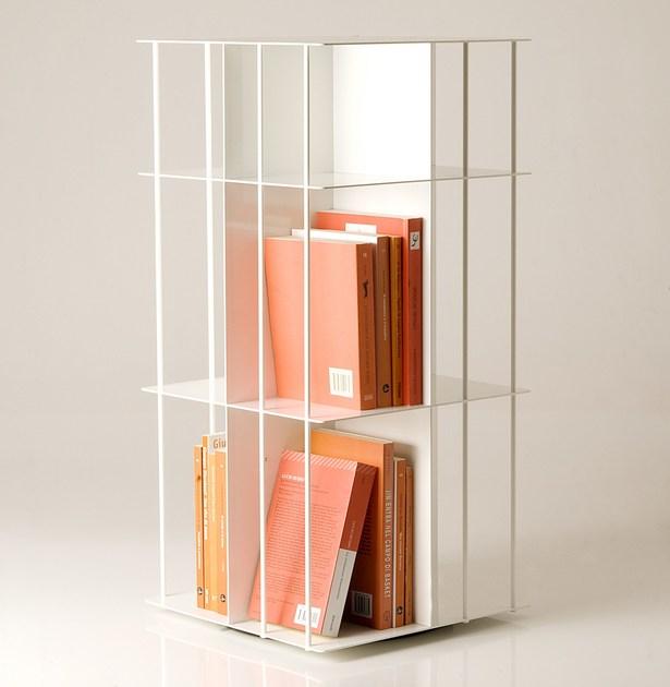 KRIPTONITE Отдельно стоящий вращающийся книжный шкаф из алюминия sun-id-1389768 - Вид №16