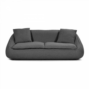 069454 Диван 3х местный коричневый La Forma Safira