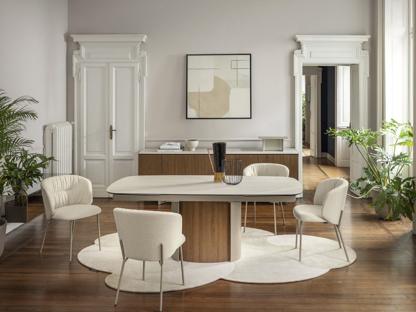 Керамический выдвижной стол Calligaris YOROI ARCH-00061247 - Вид №1