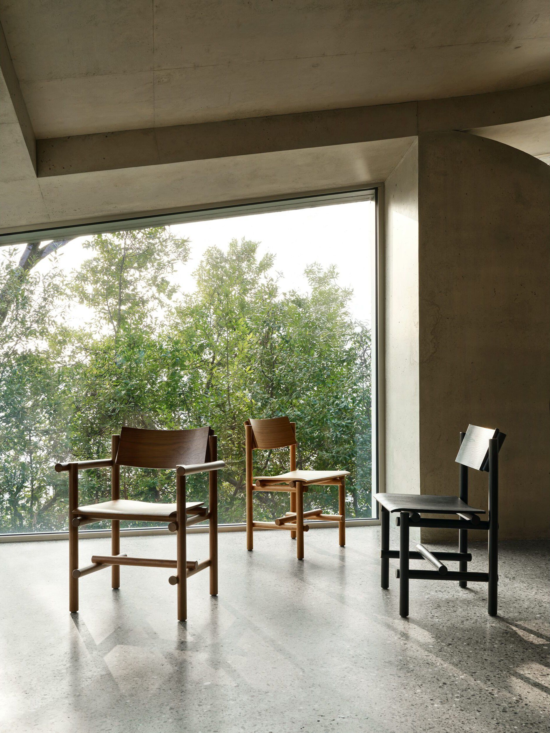 Деревянный стул с подлокотниками Knoll Muecke Wood ARCH-00127627 - Вид №12