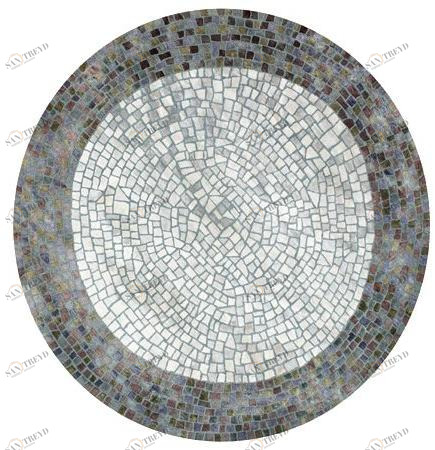 Deirdre Dyson Круглый коврик с геометрическими мотивами Circular designs sun-id-1362827