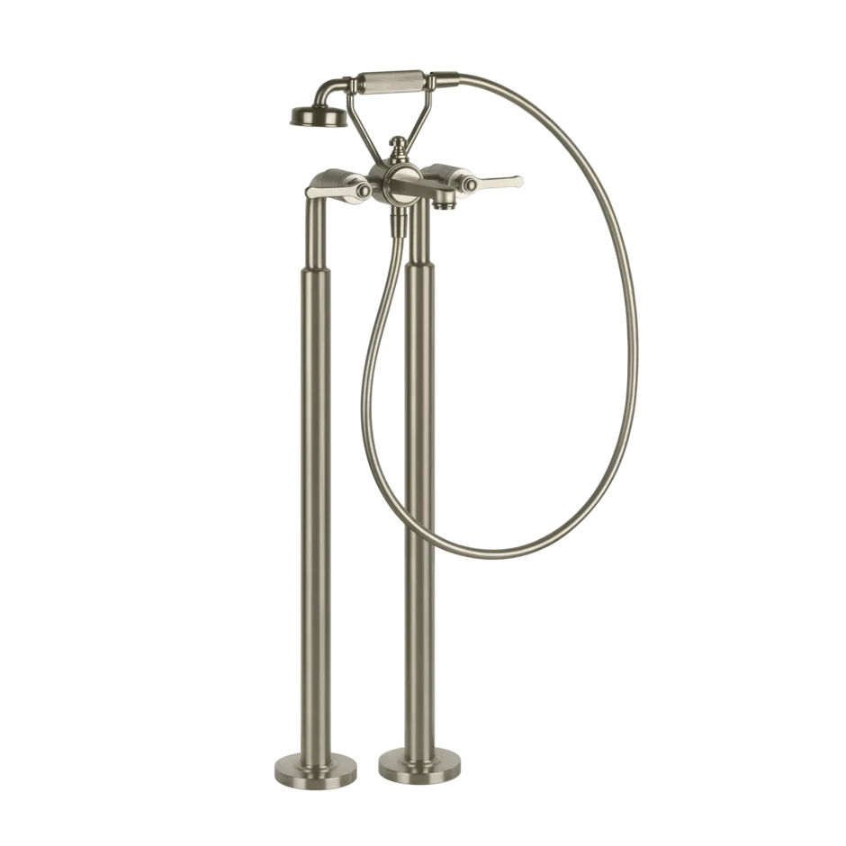 Смеситель для ванны 65128 149 Gessi Venti20 МАТОВЫЙ НИКЕЛЬ FINOX 65128149