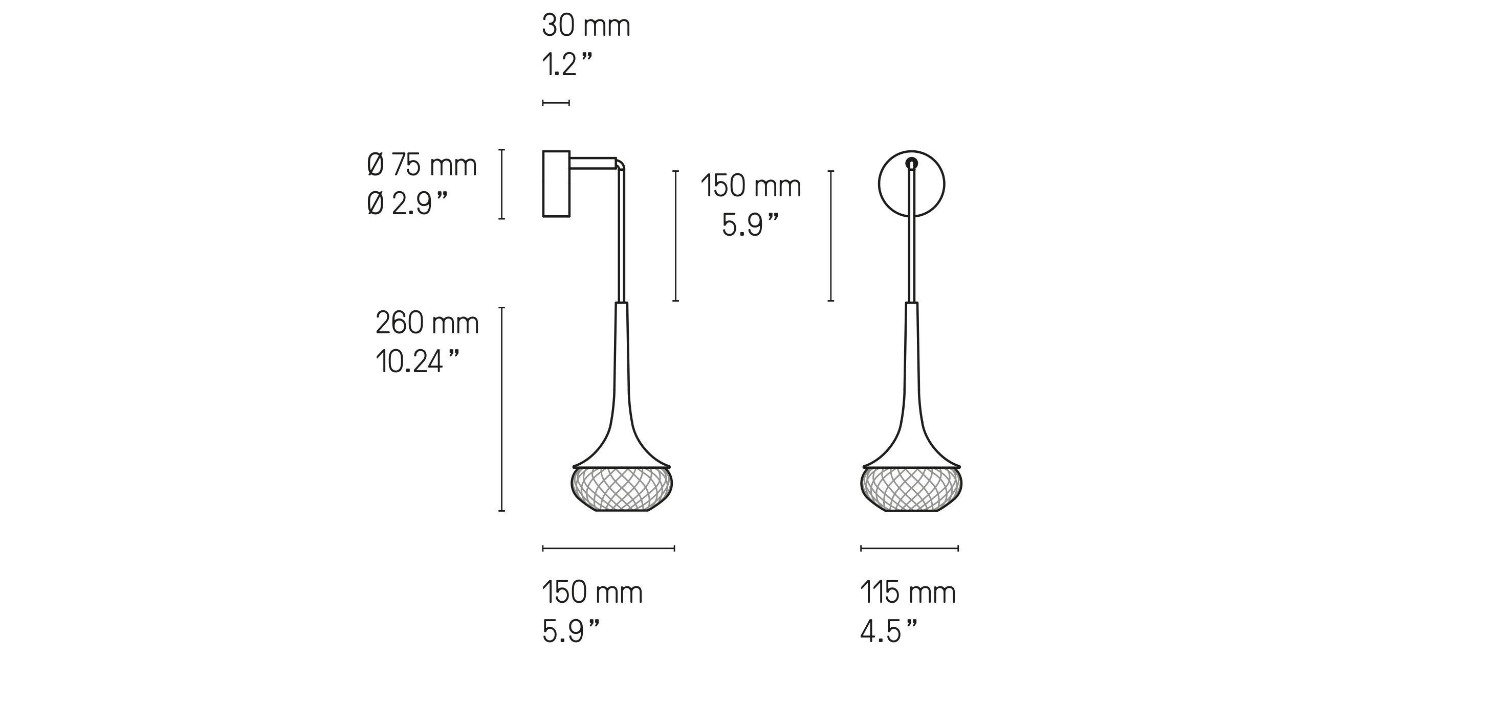 Латунный светодиодный настенный светильник CVL Luminaires Блоха ARCH-00080326 - Вид №10