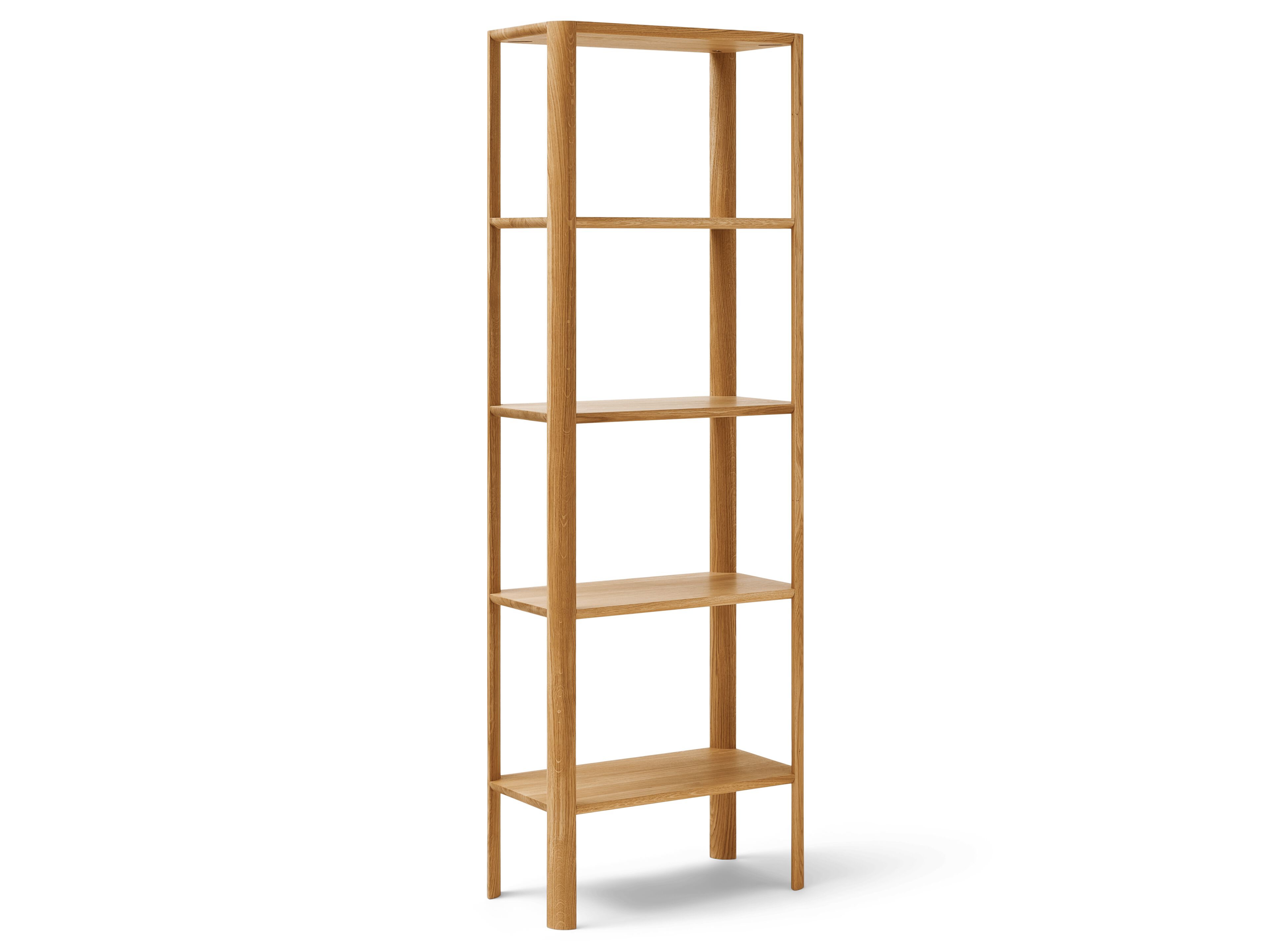 Дубовая двухсторонняя самонесущая полка Form & Refine Leaf ARCH-00011277 - Вид №1