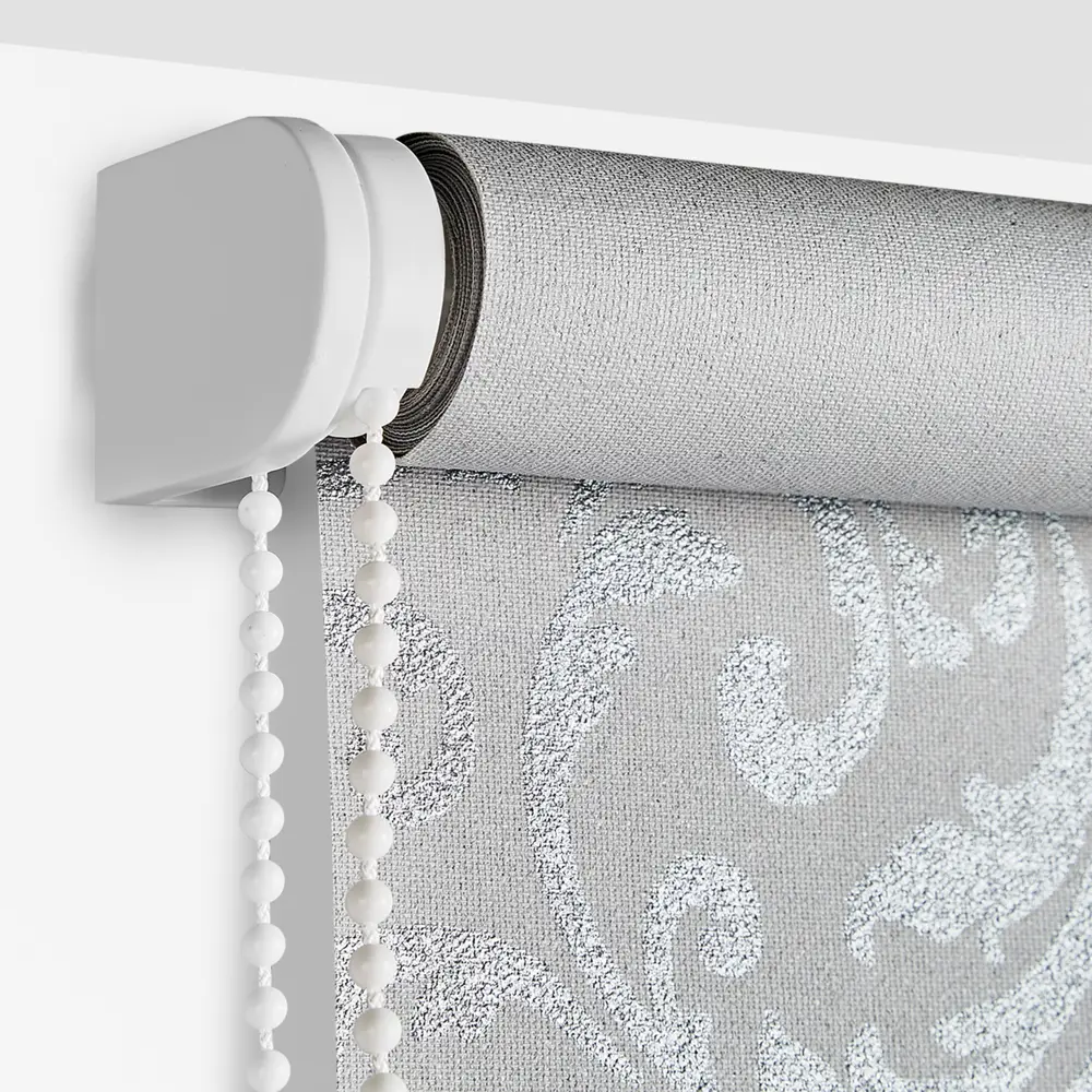 Штора рулонная Прато 50x160 см серая MIAMOZA STLM-2171584 - Вид №1