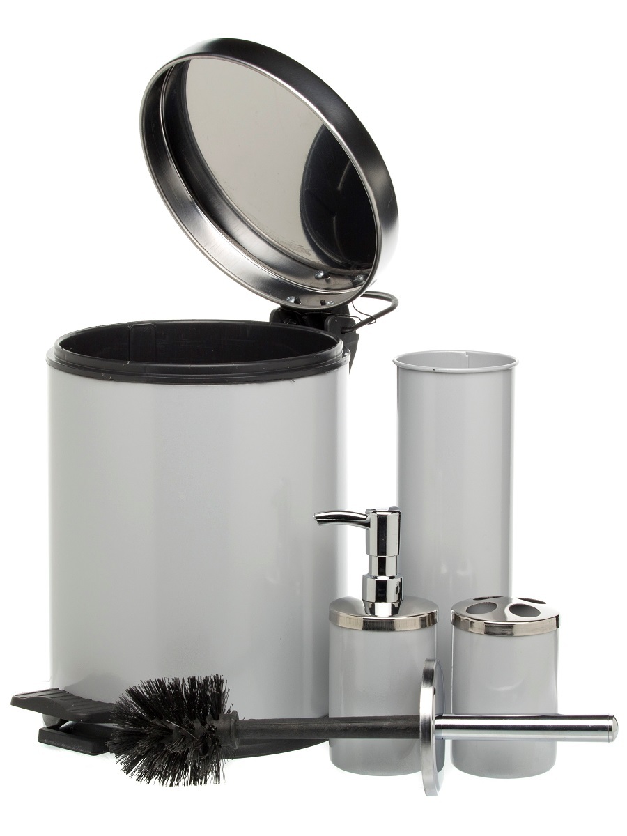 Набор аксессуаров для ванны Nebula 4Set Grey NAVAKO 11119 - Вид №1