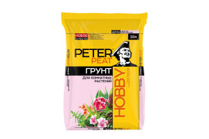16534115 Грунт для комнатных растений линия Хобби, 10 л Х-08-10 Peter Peat